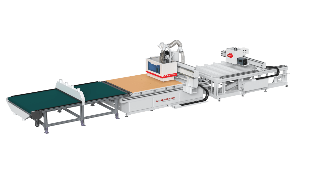 CNC Nesting Machine With Automatic Loading And Unloading